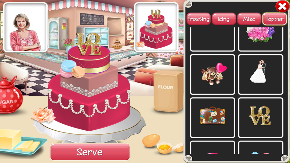 #2. Hidden Object: My Bakeshop 2 (iOS) Podle: FGL Indie Showcase