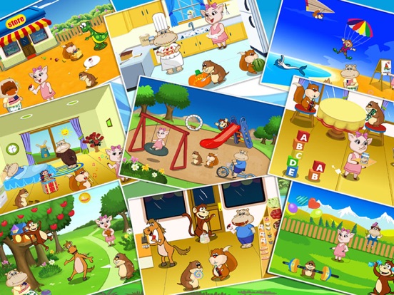 Animal Shape Puzzle- Educational Preschool Games iPad app afbeelding 4