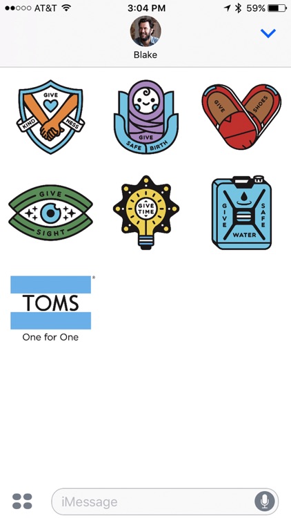 TOMS Stickers Pack