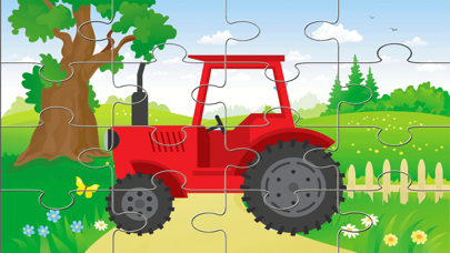 Screenshot #1 pour Truck & Train Puzzle de véhicule pour les enfants