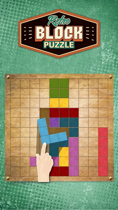 Screenshot #1 pour Retro Block Puzzle Game