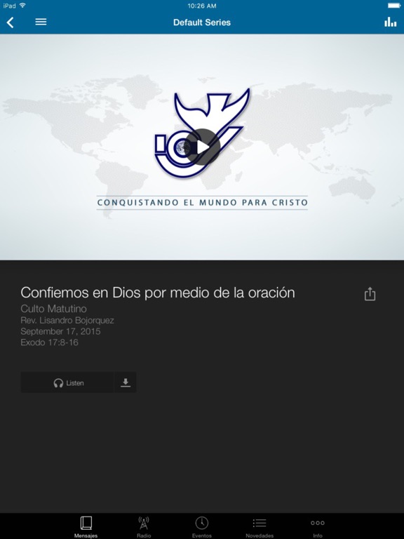 Screenshot #5 pour Iglesia Cristiana Josué