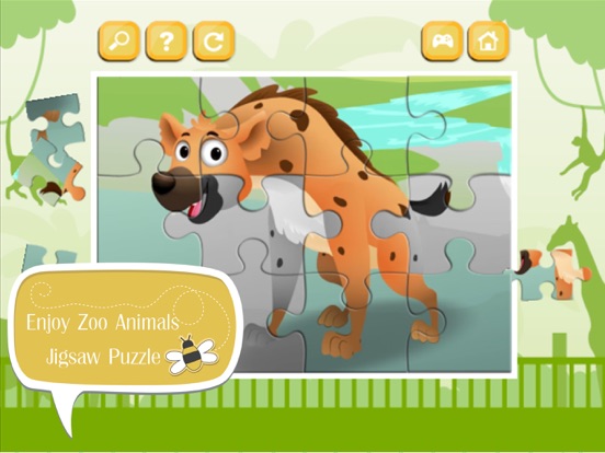 Screenshot #6 pour Learn Zoo Animals Jeu de puzzle pour les enfants