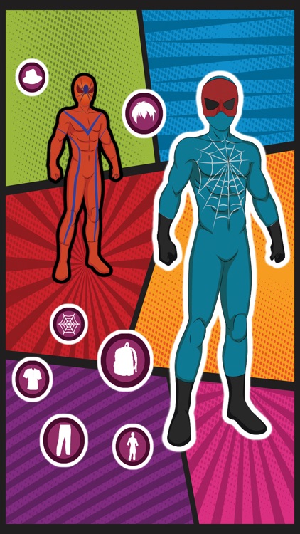 Super-hero Amazing  Dress Up Games for Spider-Man