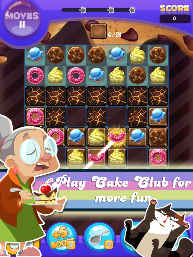 ‎Cake Crush - Match 3 Game Screenshot