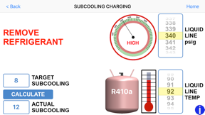 SuperCool Slide Rule HVAC screenshot