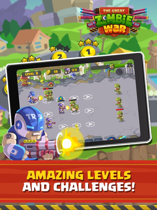 Great Zombie Run- Angry Dead Mob Shooting Massacre screenshot 8