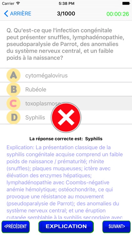 Nurse Practitioner Quiz in French