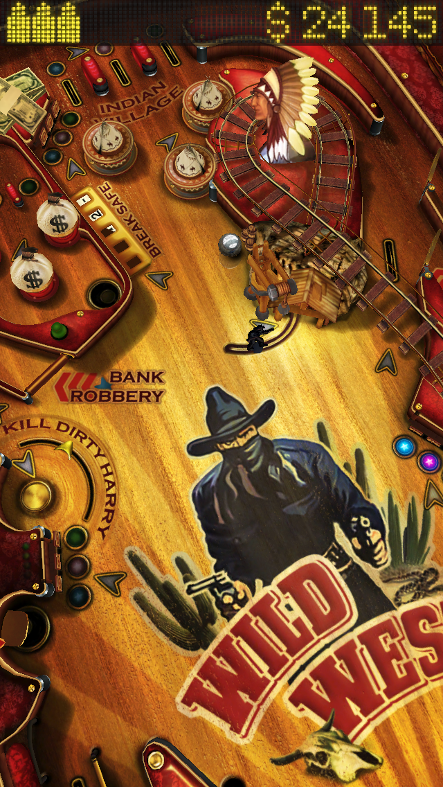 Screenshot #3 pour Wild West Pinball