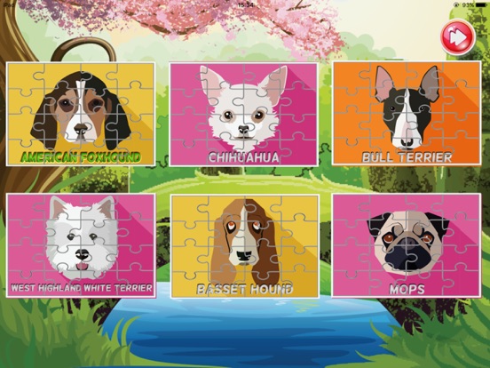 Screenshot #5 pour Jeu de puzzle chien jeux apprentissage lecture