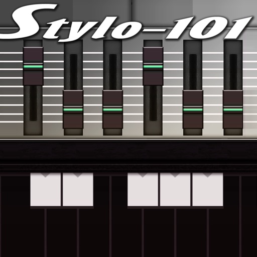 Stylo-101 (Stylophone+SH-101) bass synth with MIDI iOS App