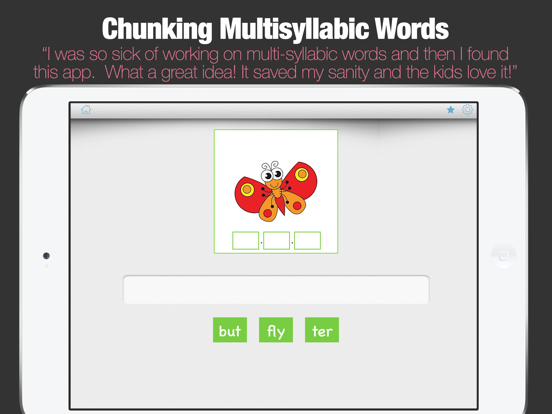Screenshot #6 pour Multisyllabic Words
