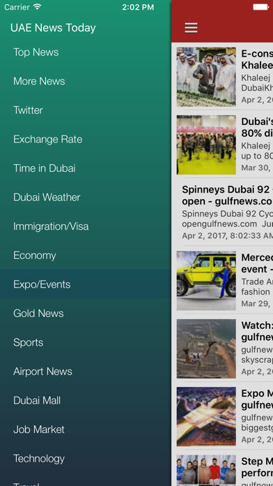 Screenshot #2 pour Dubai UEA News & Emirates Today