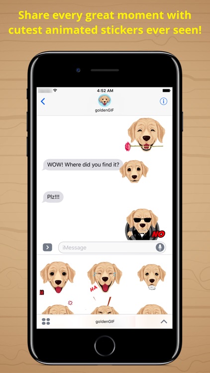 goldenGIF - Animated GIF Golden Retriever Emoji