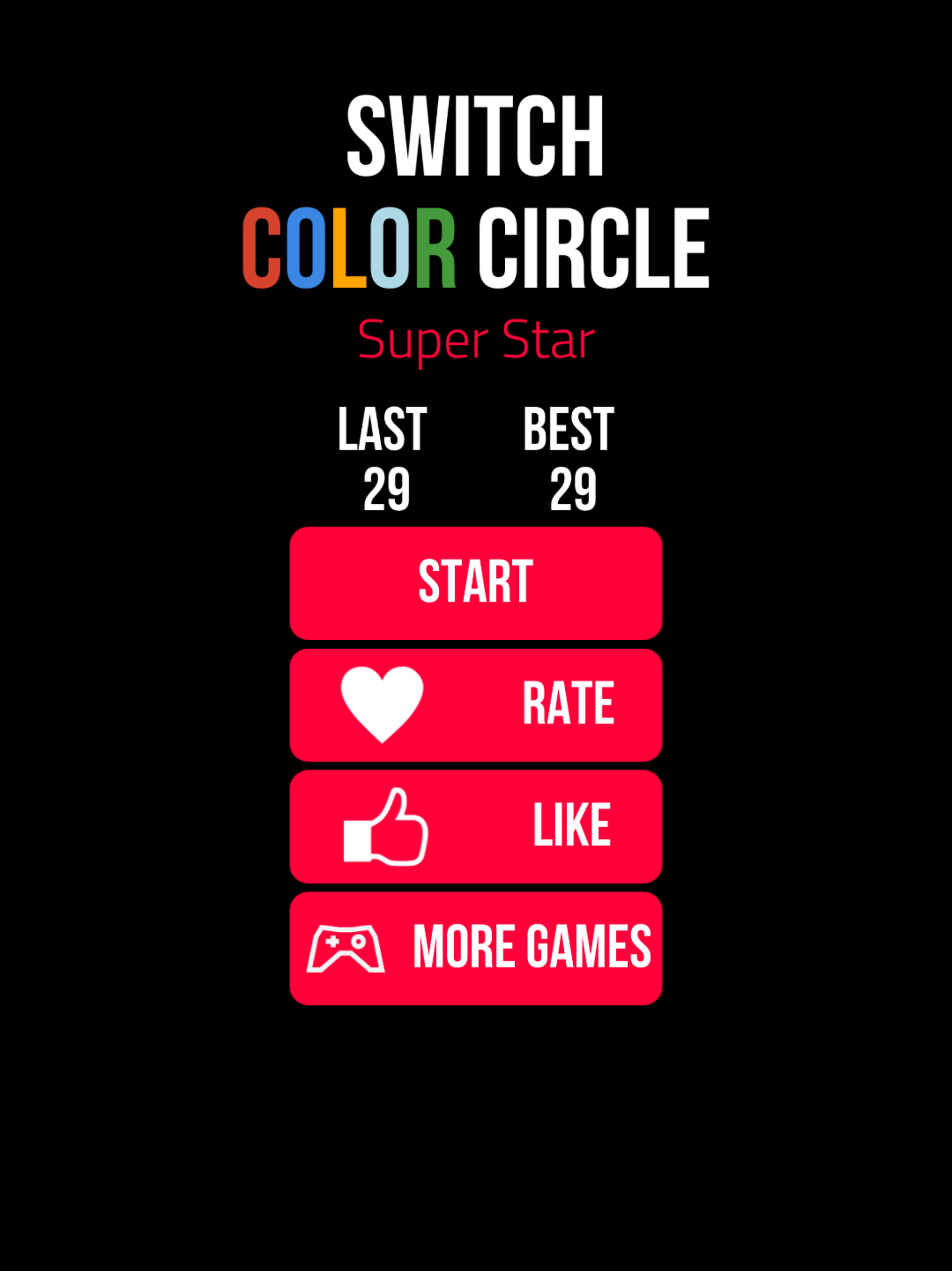 Spin Color Circle Super Star 2017