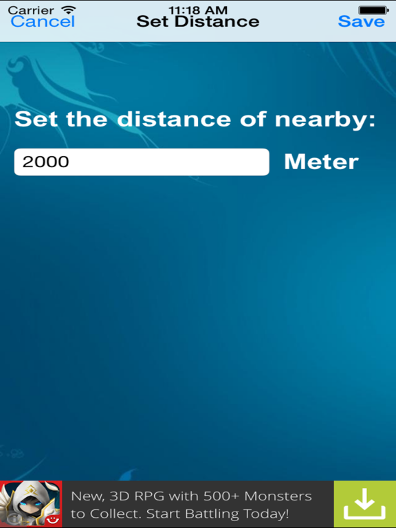 Parking locations & nearby shops search iPad screenshot 5 - Navigation app