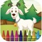 Wonder Animal safari coloring book games for kids