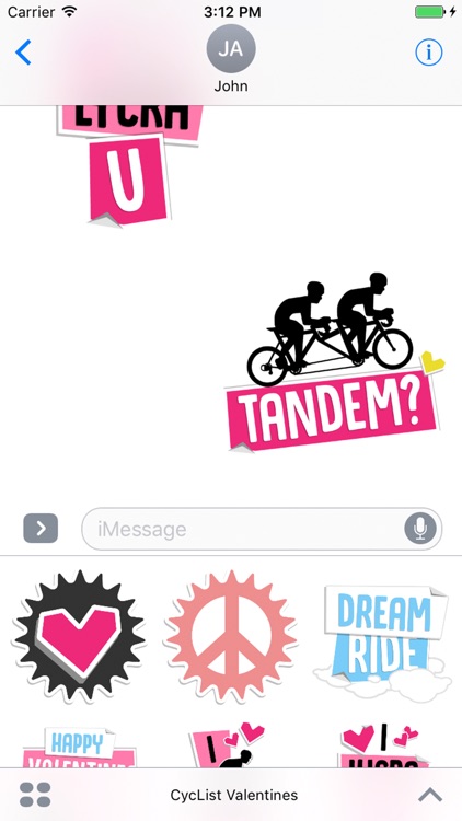 CycList Valentines