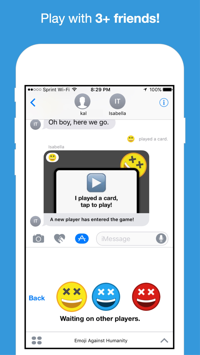 Emoji Against Humanity - Card Game for iMessage