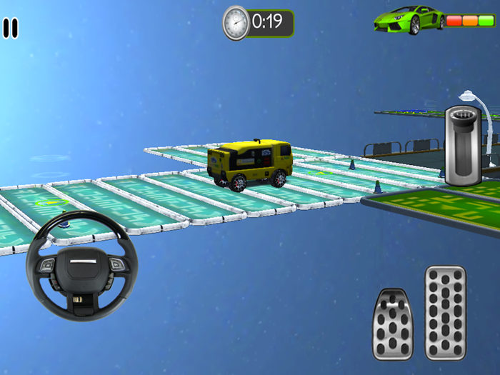 Space Car Parking 3D 2017