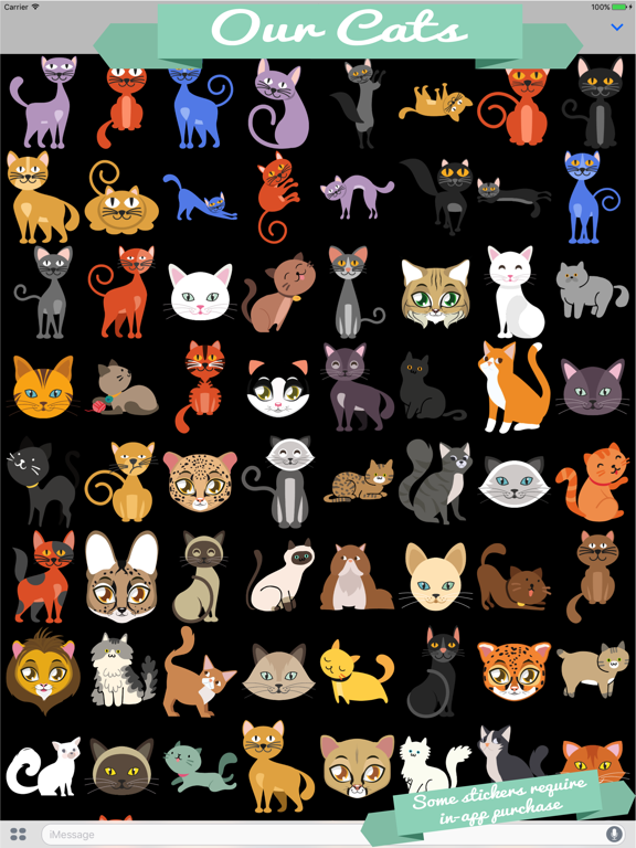 Screenshot #4 pour Huge Cat Sticker Pack