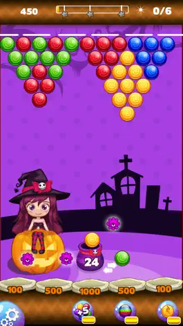 Game screenshot Бабл Шутер - Хеллоуин apk