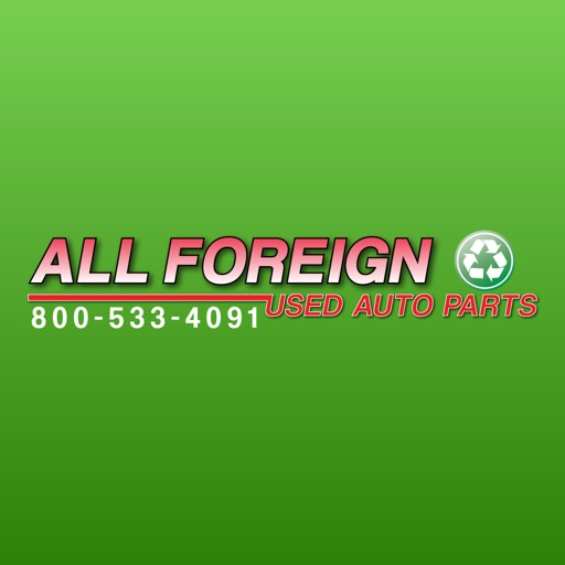 All Foreign Used Auto Parts - Fredericksburg VA iOS App