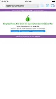red onion - darknet browser iphone resimleri 1