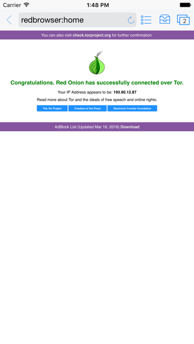 Red Onion - Darknet Browserのおすすめ画像1