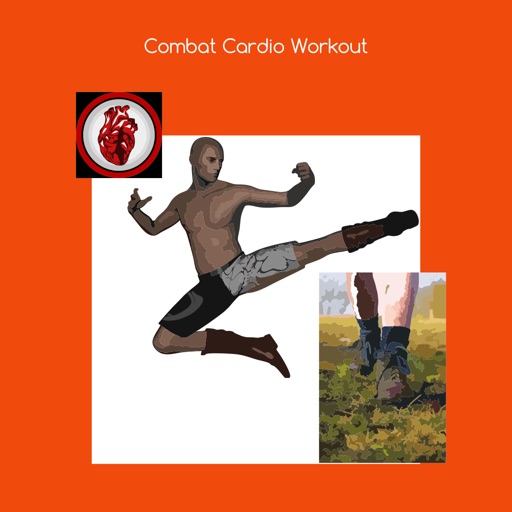 Combat cardio workout icon