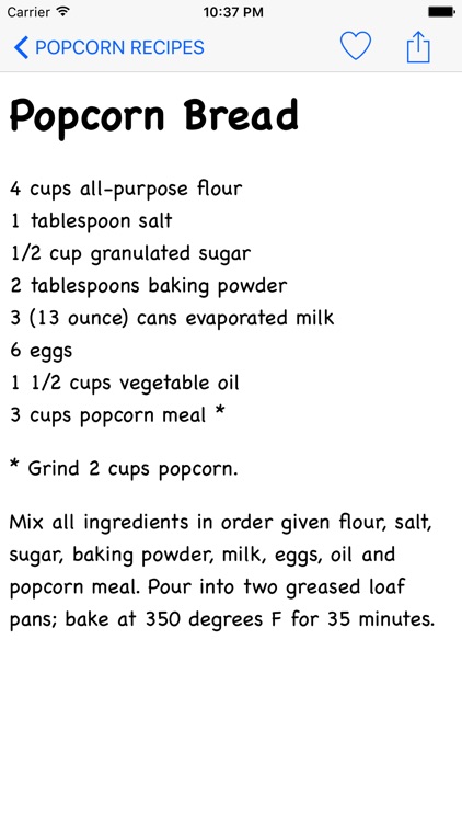 Popcorn Recipes