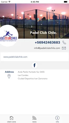 Game screenshot Padel Club Chile mod apk