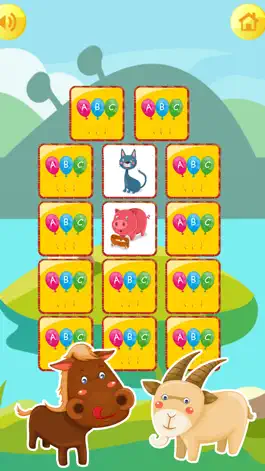 Game screenshot Cartoon Animals Memory Matching Game For Kids hack