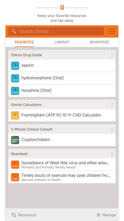 Omnio: Clinical Resource