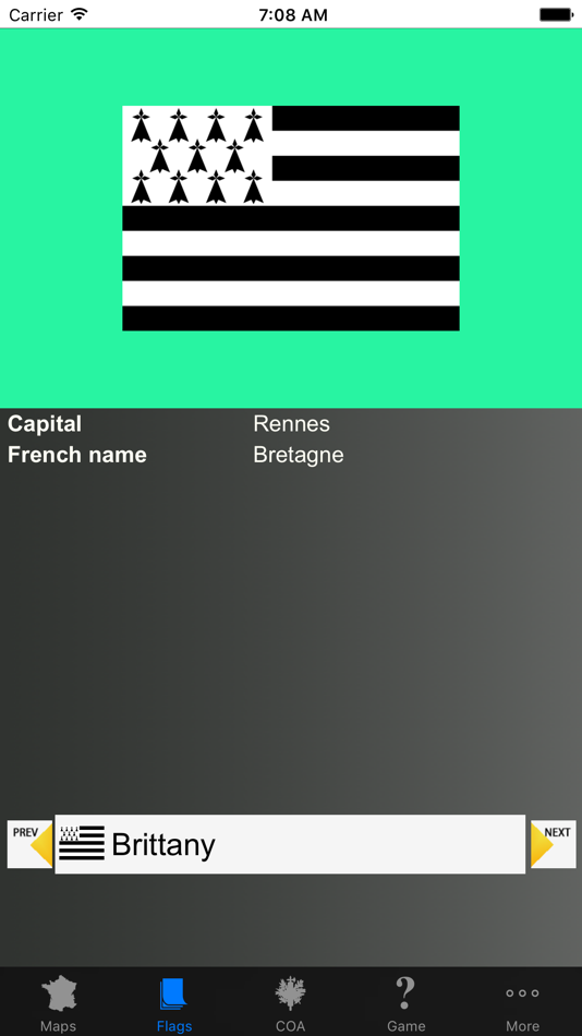#3. France State Maps, Flags & Info (iOS) 由: Ralph DMello