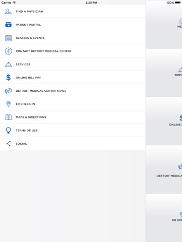 Detroit Medical Center screenshot 2