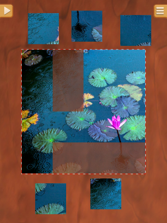 Rain Puzzle - Relaxing Picture Jigsaw Puzzles iPad screenshot