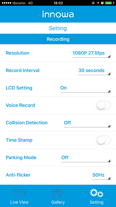 App screenshot