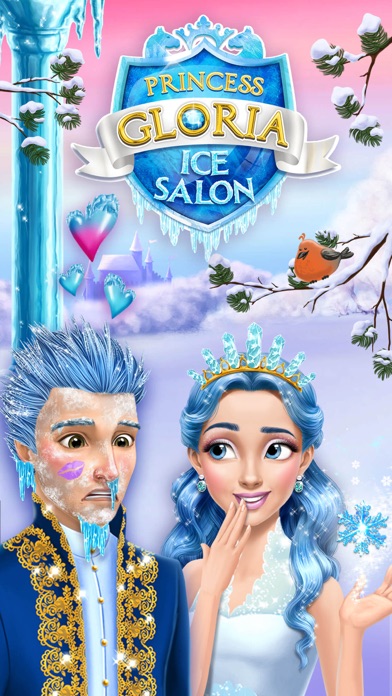 Screenshot #1 pour Princess Gloria Ice Salon - Frozen Beauty Makeover