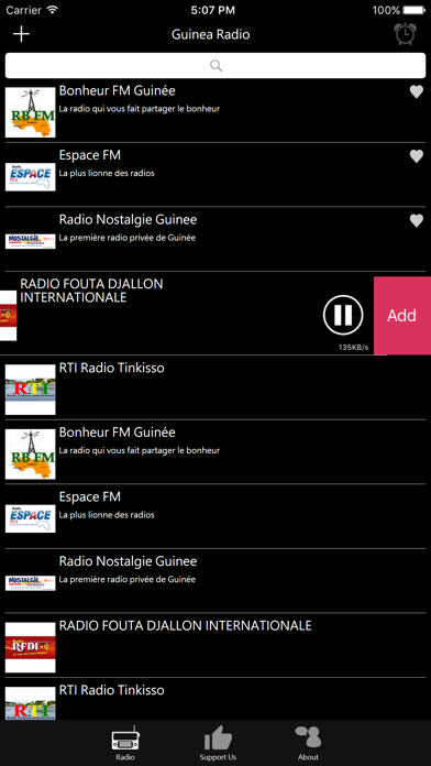 Guinea Radio screenshot