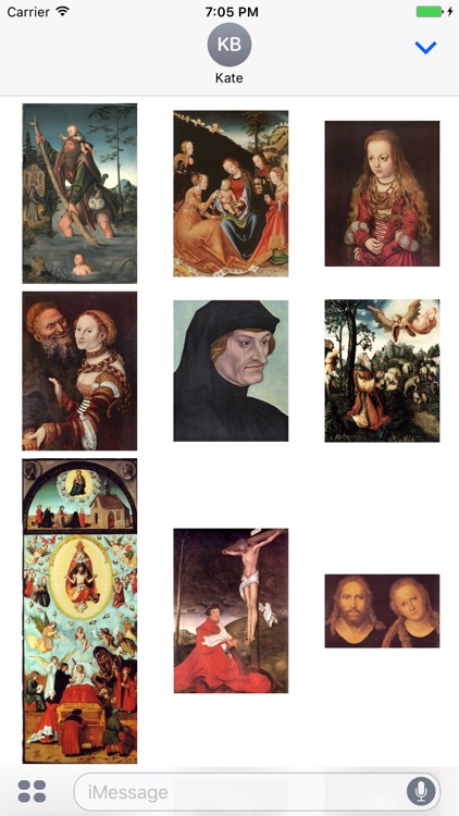 Lucas Cranach The Elder Artworks Stickers screenshot-2