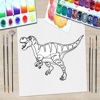Dinosaur Kid Coloring Book 2 -Relaxing your stress