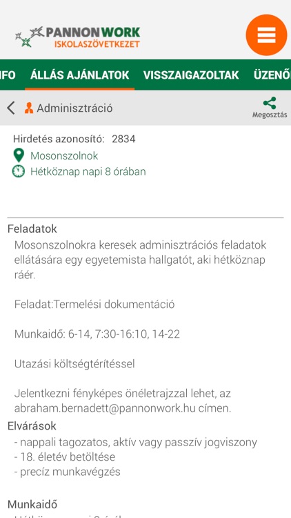 Pannon-Work ISZ screenshot-3