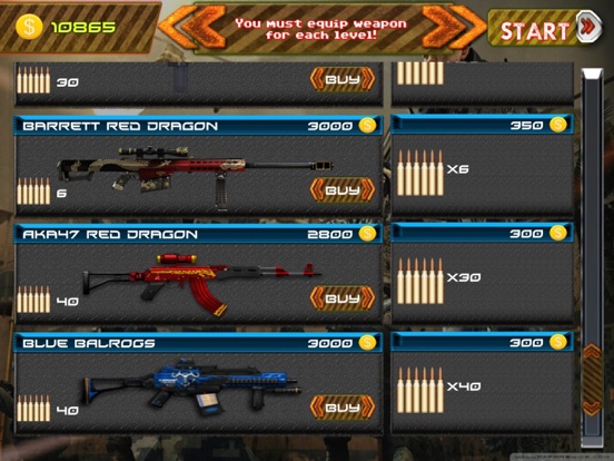 Gun Strike War iPad screenshot