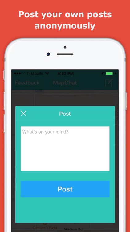 MapChat - Anonymous Posts On Map