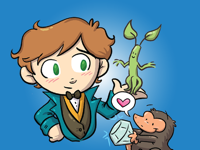 FANTASTIC BEASTS AND WHERE TO FIND THEM STICKERS