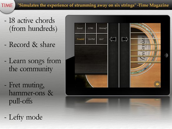 Guitarism - Pocket Guitar iPad app afbeelding 2