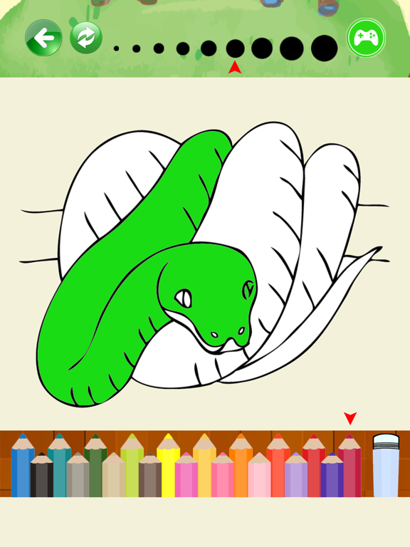 Screenshot #6 pour dessins de serpent livre à colorier pour les enfan