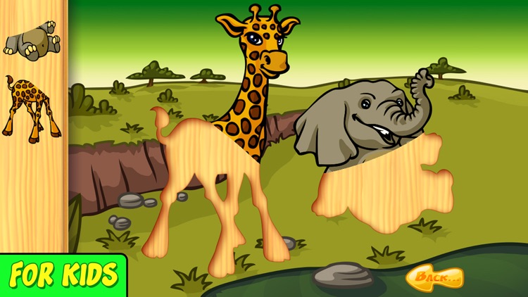 Animal Babies Kids Puzzle screenshot-3