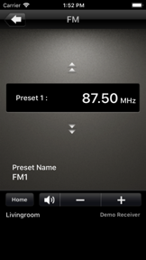 AV Receiver Remote screenshot